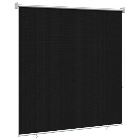 ROLETA ZEWNĘTRZNA 90% BLOKADA UV CZARNY 140X140CM HDPE