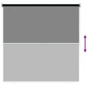 ROLETA ZEWNĘTRZNA 90% BLOKADA UV CZARNY 140X140CM HDPE