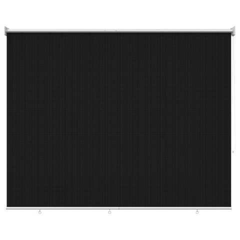 ROLETA ZEWNĘTRZNA 90% BLOKADA UV CZARNY 200X140CM HDPE