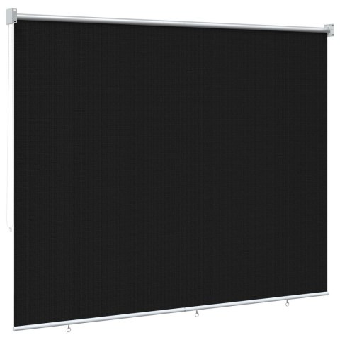 ROLETA ZEWNĘTRZNA 90% BLOKADA UV CZARNY 200X140CM HDPE