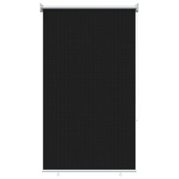 ROLETA ZEWNĘTRZNA 90% BLOKADA UV CZARNY 80X140CM HDPE