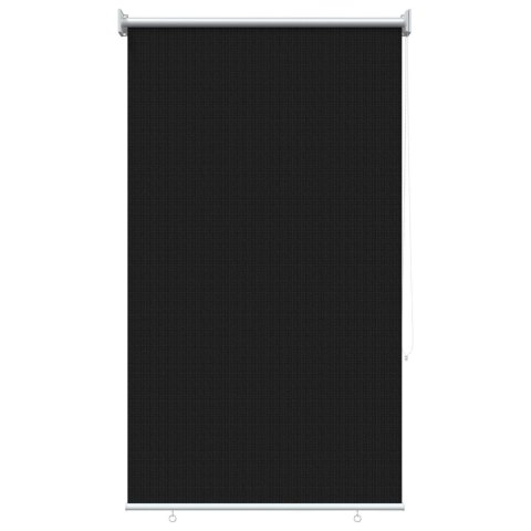 ROLETA ZEWNĘTRZNA 90% BLOKADA UV CZARNY 80X140CM HDPE