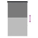 ROLETA ZEWNĘTRZNA 90% BLOKADA UV CZARNY 80X140CM HDPE