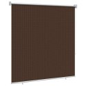ROLETA ZEWNĘTRZNA 90% BLOKADA UV BRĄZOWY 120X230CM HDPE