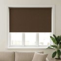ROLETA ZEWNĘTRZNA 90% BLOKADA UV BRĄZOWY 140X140CM HDPE