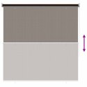 ROLETA ZEWNĘTRZNA 90% BLOKADA UV BRĄZOWY 140X140CM HDPE