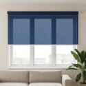 ROLETA ZEWNĘTRZNA 90% BLOKADA UV NIEBIESKI 140X140CM HDPE