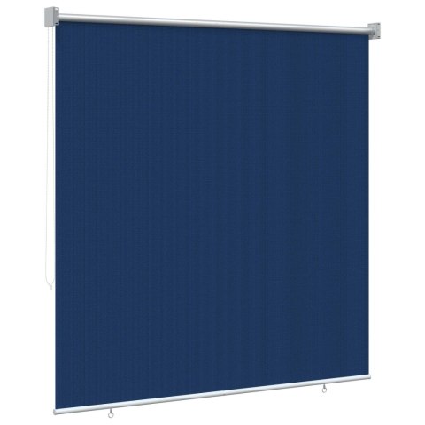 ROLETA ZEWNĘTRZNA 90% BLOKADA UV NIEBIESKI 140X140CM HDPE