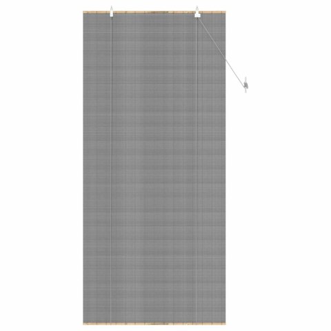 ROLETA SZARY 100X220CM BAMBUS