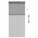 ROLETA SZARY 100X220CM BAMBUS