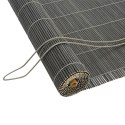 ROLETA SZARY 150X220CM BAMBUS