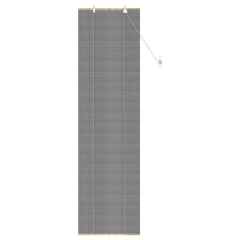 ROLETA SZARY 70X220CM BAMBUS