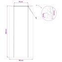 ROLETA BRĄZOWY 120X220CM BAMBUS