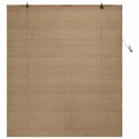 ROLETA BRĄZOWY 130X160CM BAMBUS