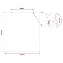 ROLETA BRĄZOWY 130X160CM BAMBUS