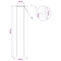 ROLETA BRĄZOWY 40X220CM BAMBUS