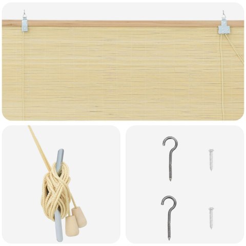 ROLETA NATURALNY 40X220CM BAMBUS