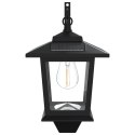 LAMPA MONTAŻOWA NA ŚCIANIE 2 SZT. CZARNY 19X14X25CM