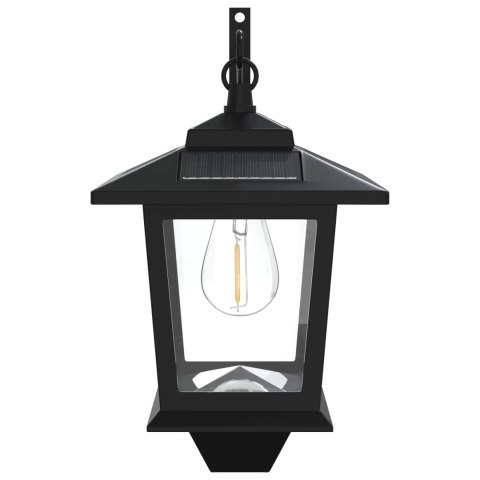 LAMPA MONTAŻOWA NA ŚCIANIE 2 SZT. CZARNY 19X14X25CM