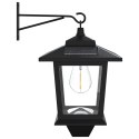 LAMPA MONTAŻOWA NA ŚCIANIE 2 SZT. CZARNY 19X14X25CM