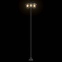 LAMPION Z 3 GŁOWICAMI CZARNY 16X16X187CM ALUMINIUM I ABS