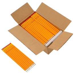 OŁÓWKI HB 1000 SZT. ŚR. 0,7X18,5CM ŻÓŁTY LITE DREWNO TOPOLOWE