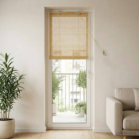 ROLETA NATURALNY 50X220CM BAMBUS