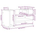 ORGANIZATOR BIURKA CZARNY DĄB 44.5X24X25CM