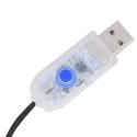 LAMPKI NA CHOINKĘ 500 NIEBIESKICH LED 500CM WEWN./ZEWN.