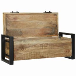 SKRZYNIE DO PRZECHOWYWANIA 80X30X30CM LITE DREWNO MANGO