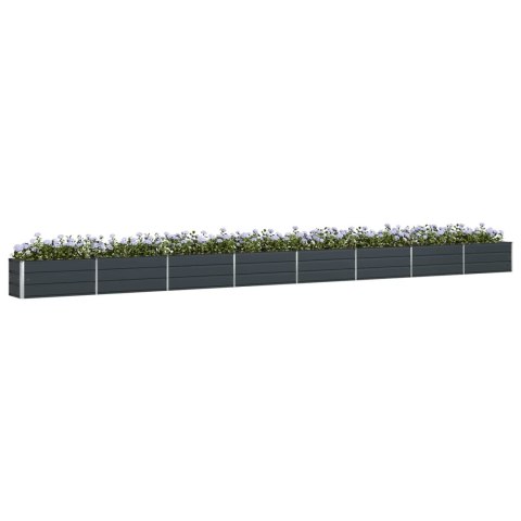 DONICA ANTRACYT 770X50X45CM STAL GALWANIZOWANA