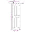 DRZWI PRZESUWNE NARVIK 80X210CM (152,5CM)