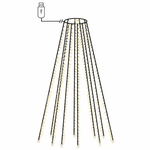 POŁĄCZONE LAMPKI CHOINKOWE SIATKA 500 LED 500CM