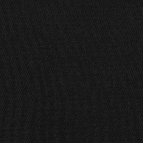 ŁÓŻKO KONTYNENTALNE Z MATERACEM CZARNE TKANINA 160X200CM