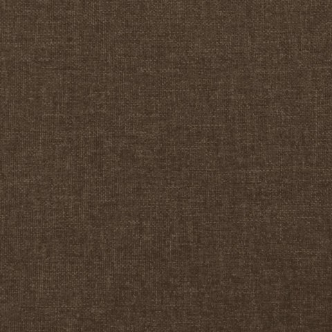 ŁÓŻKO KONTYNENTALNE Z MATERACEM BRĄZOWE TKANINA 80X200CM