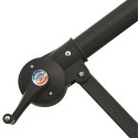 PARASOL OGRODOWY Z LED WISZĄCY NIEBIESKI 350CM
