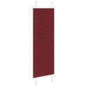 ROLETA PLISOWANA BORDOWY CZERWONY 40X100CM SZEROKOŚĆ TKANINY