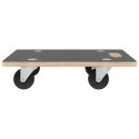 PLATFORMY TRANSPORTOWE 2 SZT. PROSTOKĄTNE 80X55X11,5CM 250 KG