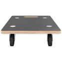 PLATFORMY TRANSPORTOWE 2 SZT. PROSTOKĄTNE 80X55X11,5CM 250 KG