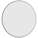 LUSTRO ŚCIENNE CZARNE Ø 60CM OKRĄGŁE