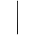 LUSTRO ŚCIENNE CZARNE Ø 60CM OKRĄGŁE