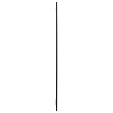 LUSTRO ŚCIENNE CZARNE Ø 60CM OKRĄGŁE