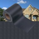 OSŁONA NA OGRODZENIE OGRODOWE PVC 35X0,19 M CIEMNOSZARA MAT