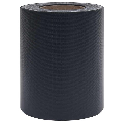 OSŁONA NA OGRODZENIE OGRODOWE PVC 35X0,19 M CIEMNOSZARA MAT