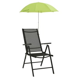 PARASOLE DO KRZESEŁ TURYSTYCZNYCH 2 SZT. ZIELONE 105CM