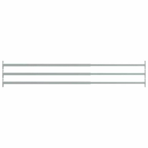 REGULOWANE BARIERKI ZABEZPIECZAJĄCE OKNO 3 SZT. 710-1200 MM