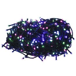 SZNUR LAMPEK LED 300 KOLOROWYCH PASTELOWYCH DIOD 30 M PVC