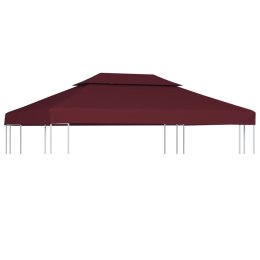ZADASZENIE ALTANY 2-POZIOMOWE 310 G/M² 4X3 M BORDOWE