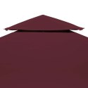 ZADASZENIE ALTANY 2-POZIOMOWE 310 G/M² 4X3 M BORDOWE