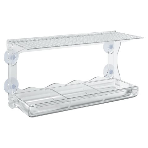KARMNIKI DLA PTAKÓW NA PARAPET 2 SZT. AKRYL 30X12X15CM